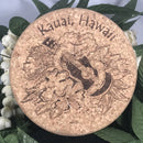 Coaster - Ukulele and Lei