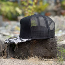 Hat - Uke Life - Black Trucker- Flat Brim