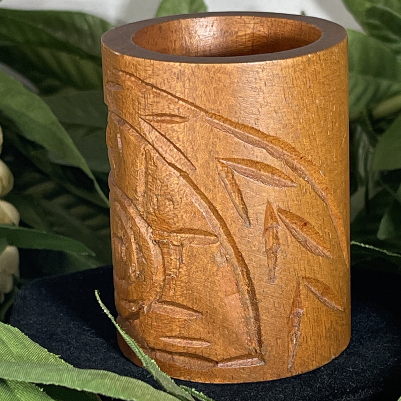 Shot Glass - Wooden Tiki