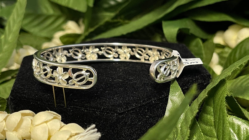 Hawaiian Heirloom Cuff Bracelet