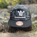 Hat- Kauai Shaka - Black Trucker