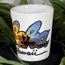 Shot Glass - Ceramic Aloha Hawaii