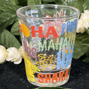 Shot Glass - Clear Colorful Hawaii