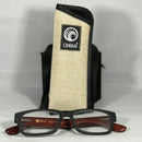 Bamboo Reading Glasses - Matte Black Ohekai Bamboo Readers