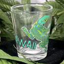 Shot Glass - Green Gecko