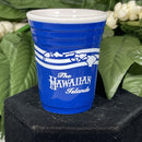 Ceramic Shot Glass - Hawaiian Islands Blue or Red