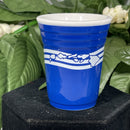 Ceramic Shot Glass - Hawaiian Islands Blue or Red