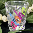 Shot Glass - Plumeria Aloha