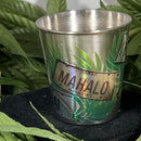 Metal Shot Glass - Hawaiian License Plate