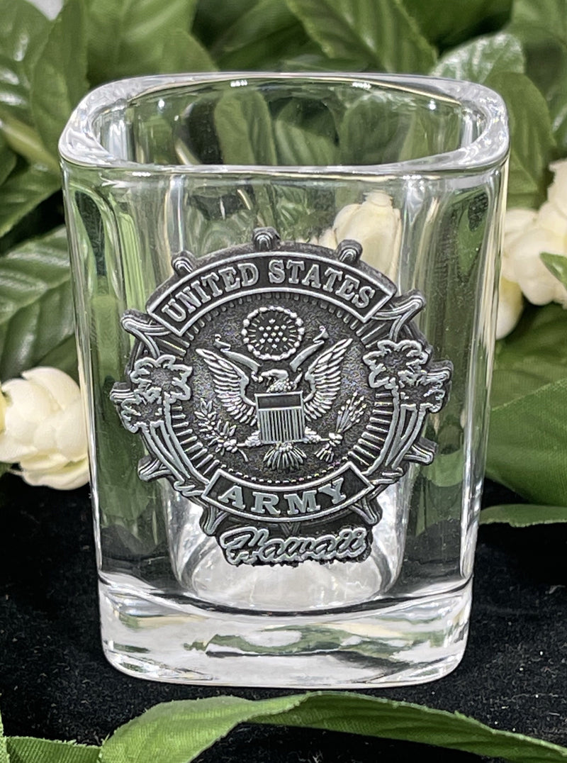 Square Shot Glass - ARMY