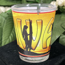 Shot Glass - Surfer Boy Hawaii Green, Yellow, Blue