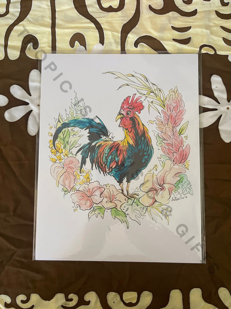 Kaua’i Rooster Print