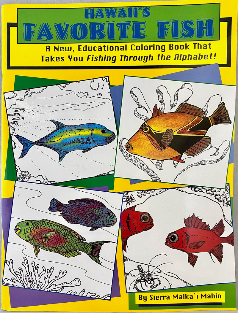 Hawai’i’s Favorite Fish Coloring Book
