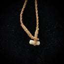 Hawaiian Cow Bone Fish Hook Pendant