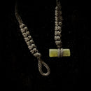 Fancy Hawaiian Cow Bone Fish Hook Pendant