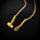 Carved Hawaiian Koa Wood Fish Hook