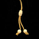 Carved Hawaiian Koa with Buffalo Bone Fish Hook