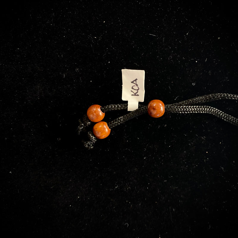 Hawaiian Koa Wood with Shark Teeth Fish Hook Pendant