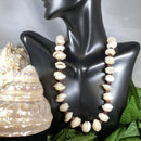 Puka Shell with Wooden Beads Necklace