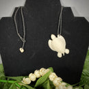 Samoan Hand Carved Bone Tribal Tattoo Honu-2 Pendant