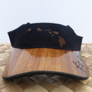 Koa wood hat made in Kauai by Calabash, a great gift from Kaua'i, Hawaii