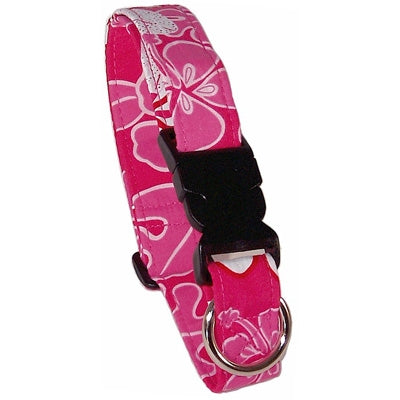 Waimea Pink Dog & Cat Collar & Leash