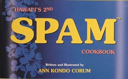 Hawaii's 2nd Spam Cookbook - Ann Kondo Crum