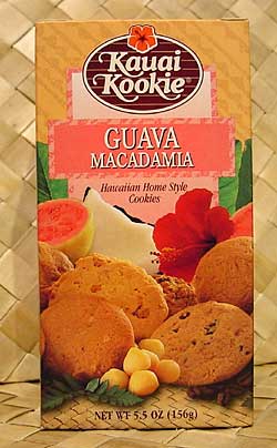 Guava Macadamia Nut Kauai Kookies