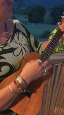 4-String Tenor Koa Ukulele Low G - Kauai Made