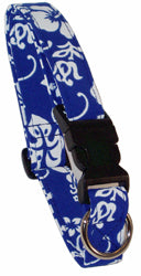 Kailua Blue Dog Collar & Leash